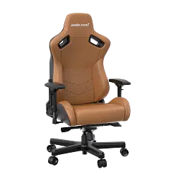 Крісло ігрове Anda Seat Kaiser 2 Size XL Brown (AD12XL-07-K-PVC-K01) - мініатюра 4