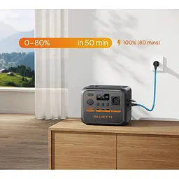 Зарядна станція BLUETTI 700W AC50P / 700 Вт / 504 Вт/ч / LiFePO4 (AC50P) UA - мініатюра 9