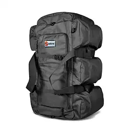 Тактичний рюкзак-сумка 2 в 1 Solve Bag 80 л 72 x 30 x 30 см Чорний KT6002502