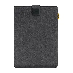Чохол для ноутбука MacBook 13-14 , чорний, Feltery Case, AS2, фетровий конверт-папка, м"який захисний чохол з повсті, на липучці, легкий, для захисту від пошкоджень, ArmorStandart (ARM70769)