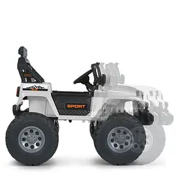 Дитячий електромобіль Bambi Джип M 6204EBLR-1 24V до 60 кг - мініатюра 7