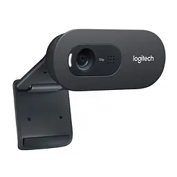 Веб-камера Logitech C270i IPTV HD Webcam з мікрофоном для ПК, ноутбуків та Android-пристроїв / 1280×720 / USB 2.0 / Чорний (960-001084) - мініатюра 3