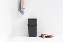 Відро для сміття Brabantia Sort&Go, 16 л, темно-сірий (109966) - мініатюра 5