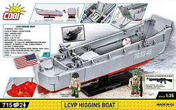 Конструктор дитячий Корабель LCVP Higgins Boat Cobi 4849 - мініатюра 5