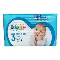 Підгузки Lupilu soft & dry 3 Midi (4-9 кг), 54 шт