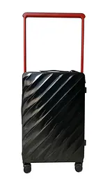 Валіза Milano bag 015 колір чорний розмір середній M - мініатюра 6