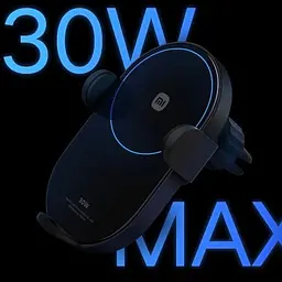 Автотримач з бездтротовю зарядкою Mi 30 Wireless Car Charger W03ZM BHR7063CN - мініатюра 7