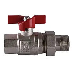 Кран кульовий прямий з американкою Selba 3/4″ КБ SL1509 - мініатюра 2