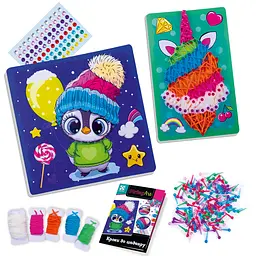 Набір для творчості Vladi Toys StringArt Ласунчик VT4501-21 Різнокольоровий shop (4820234764822) - мініатюра 3