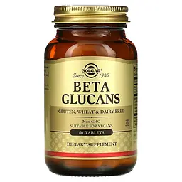 Бета-Глюкани Beta Glucans 200 мг - 60 таблеток