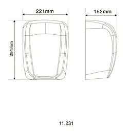 Сушарка для рук Hotec 11.233 Stainless Steel - мініатюра 4