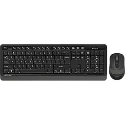 Комплект (клавіатура + миша) A4Tech Fstyler FG1010 Wireless Black/Grey [75005] - мініатюра 2
