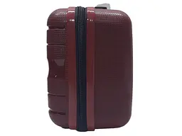 Б'юті-кейс Milano bag 0306/14 колір бордовий розмір маленький S - мініатюра 5