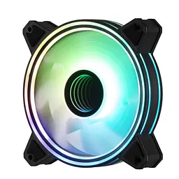 Кулер корпусный 2E GAMING Air Cool Infinity M ACF120IMW-ARGB 120мм 1200rpm 3pin, 3pin +5VARGB 22dBa чёрный - мініатюра 7