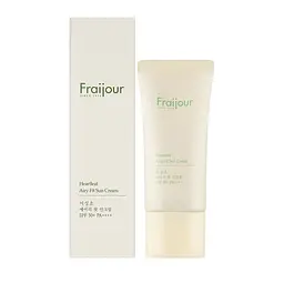 Сонцезахисний крем для обличчя Heartleaf Airy Fit Sun Cream SPF 50+ Fraijour 50 мл - мініатюра 2
