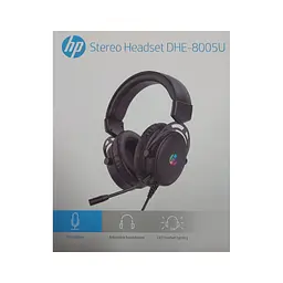 Навушники HP DHE-8005 RGB Black (DHE-8005U) - мініатюра 2