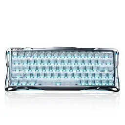 Клавіатура GravaStar Mercury V60 UFO Magnetic Gaming 8K USB-A RGB Silver Frost (GSV60PRO_XTAL_S_SLV)