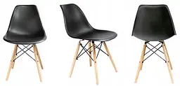 Крісло JUMI Plastic Chair Black - мініатюра 2