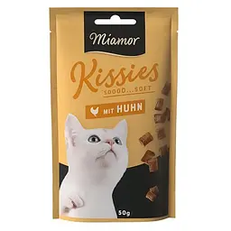 Ласощі для котів Miamor Kissies mit Huhn МІАМОР КІСІС КУРИЦЯ 50 г
