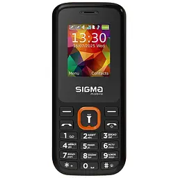 Мобільний телефон Sigma X-style 171 MINI Track Black-Orange (4827798813737) - мініатюра 2
