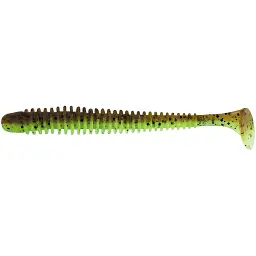 Силікон Keitech Swing Impact 4" #401 Green PumpkinPP.Chart (8 шт/уп)