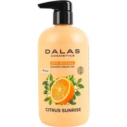 Крем-гель для душу Dalas Cosmetics SPA Ritual Citrus sunrise 550 мл
