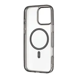 Чохол WIWU Magnetic Crystal with MagSafe iPhone 16 Pro Max Black - мініатюра 3