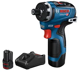 Акумуляторний шуруповерт Bosch GSR 12V-35 HX Professional із 2 акб GBA 12V 3 Ah, з/п GAL 12V-40