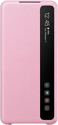 Чохол-книжка Clear View Cover для Samsung Galaxy S20 Plus (G985) (EF-ZG985CPEGRU) Pink