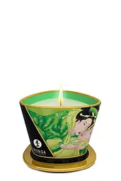 Масажна свічка Shunga Massage Candle Exotic Green Tea з ароматом зеленого чаю, 170 мл