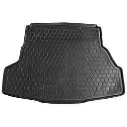 Автомобільний килимок в багажник JAC S3 2014 - Гумо - пластик
