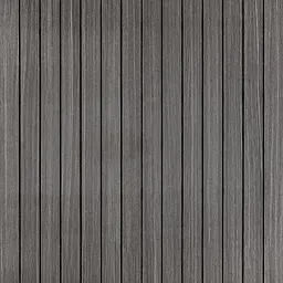 Покриття вінілове самоклеюче 3D рейки Sticker Wall 600х600х2 8мм Металевий попіл SW-00002196
