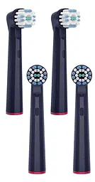 Beurer Насадки для зубних щіток Beurer TB 15/30/50 Sensitive GP, делікатне чищення, 4 шт в комплекті, синій