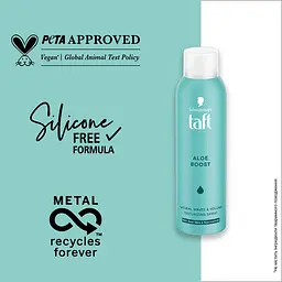 Текстуруючий спрей для волосся Taft Aloe Boost 150 мл - мініатюра 5