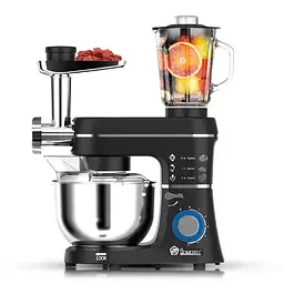 Кухонний комбайн Domotec R-6676B з великою чашею на 10 л (44393-R 6676B_3784) - мініатюра 3
