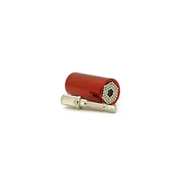 Торцева головка Voltronic універсальна для шуруповерта 7-19 mm (25*52) 3/4 Red (YT-UnScTRD)