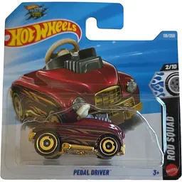 Базова машинка Hot Wheels Rod Squad Pedal Driver червона (5785) JJL11-N521  