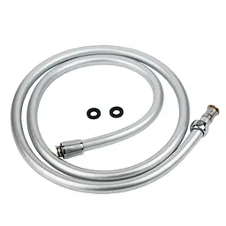 Шланг для душа Tau 1/2" PVC 3-х слойный серебристый 150 см (9891661) - мініатюра 1