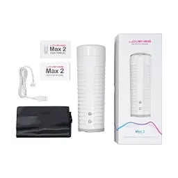 Мастурбатор багатофункціональний Lovense Max 2 прозорий - мініатюра 6