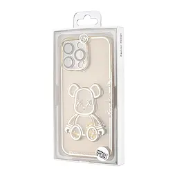 Чохол Shining Bear Case Protected Camera iPhone 16 Pro Max Gold - мініатюра 2