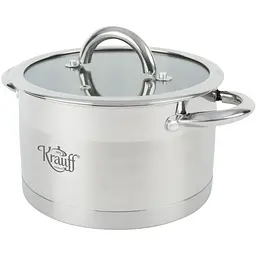 Каструля Krauff зі скляною кришкою 18 см (26-238-050) - мініатюра 2