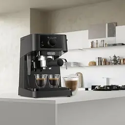 Ріжкова кавоварка DeLonghi EC 235 BK - мініатюра 4