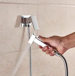 Набір для гігієнічного душу із змішувачем Dusel Gani Chrome 231989001, Хром - мініатюра 5