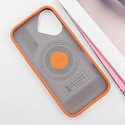 Чохол SGP PC+Leather with MagSafe для Apple iPhone 16 (6.1) Brown - мініатюра 3