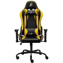 Крісло для геймерів 1stPlayer S01 Black/Yellow