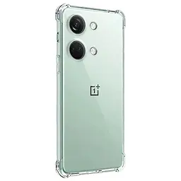 Чохол TPU Getman Ease logo посилені кути Full Camera для OnePlus Nord 3 Безбарвний прозорий - мініатюра 3