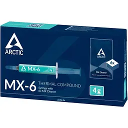 Термопаста Arctic MX-6 4g with 6pcs MX Cleaner (ACTCP00084A) [151921] - мініатюра 2