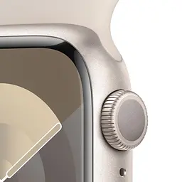 Apple Watch Series 9 GPS, 41mm, Starlight, Starlight Sport Band, M/L (Grade A) Seller Refurbished - мініатюра 3