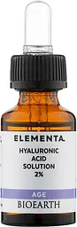 Сироватка Bioearth Elementa AGE Hyaluronic Acid 2% 30 мл - мініатюра 3