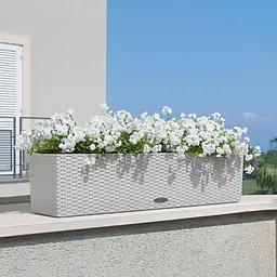 Вазон Lechuza Balconera Cottage, 12 л, мокко (15615) - мініатюра 8